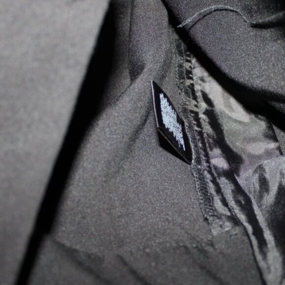 Liz Claiborne Classic Side Zip Black Pants Sz 6 Straight Leg Mid Rise - Picture 4 of 5